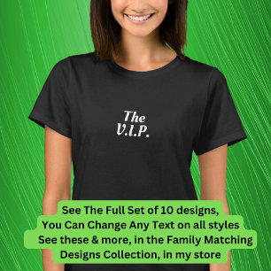 T-shirt Producteur Exécutif, famille de musique VIP Matchi