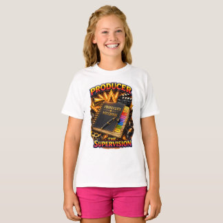 T-shirt Producteur - Le Tee de la fille de supervision