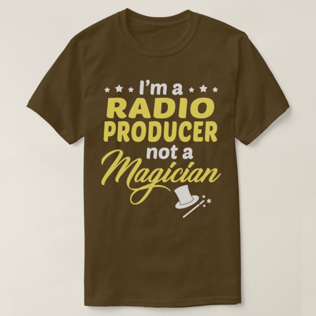 T-shirt Producteur radio 2 (Design devant)