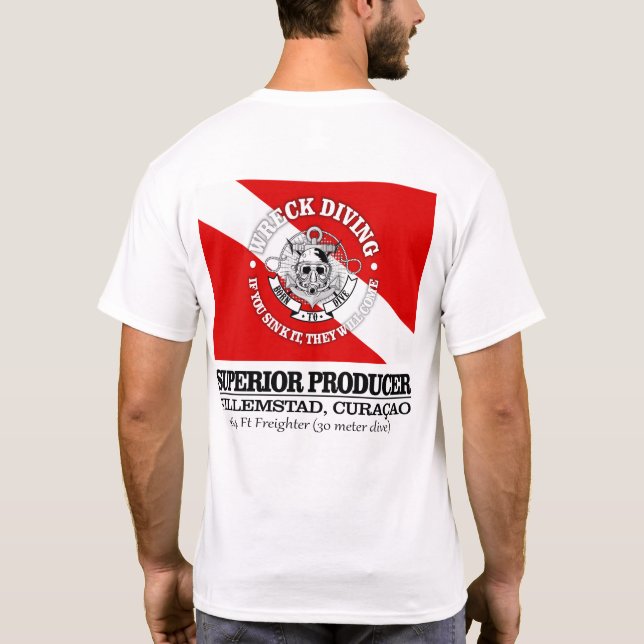 T-shirt Producteur supérieur (meilleures épaves) (Dos)