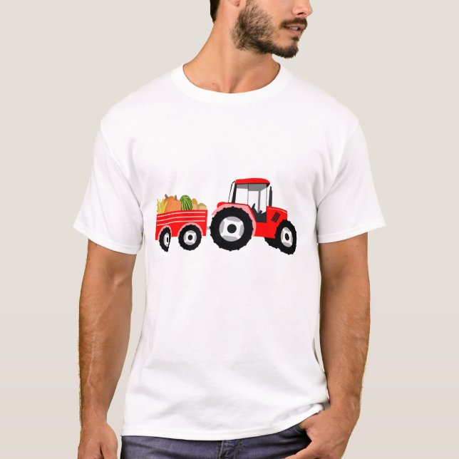 T-shirt Production de Camion Rouge (Devant)