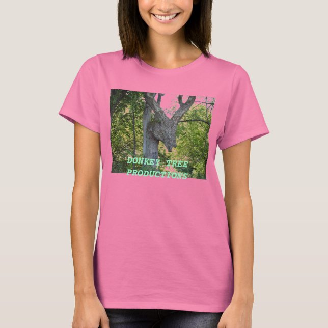 T-SHIRT PRODUCTIONS D'ARBRES À DONKEY (Devant)