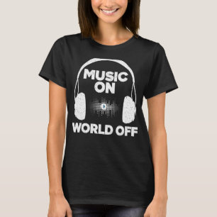 T-shirt Productrice De Musique cool Pour Hommes Artiste Mu