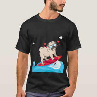 T-shirt produit de planche de surf Beach Bum pour amateurs
