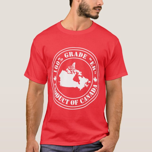 T-shirt Produit du Canada (Devant)