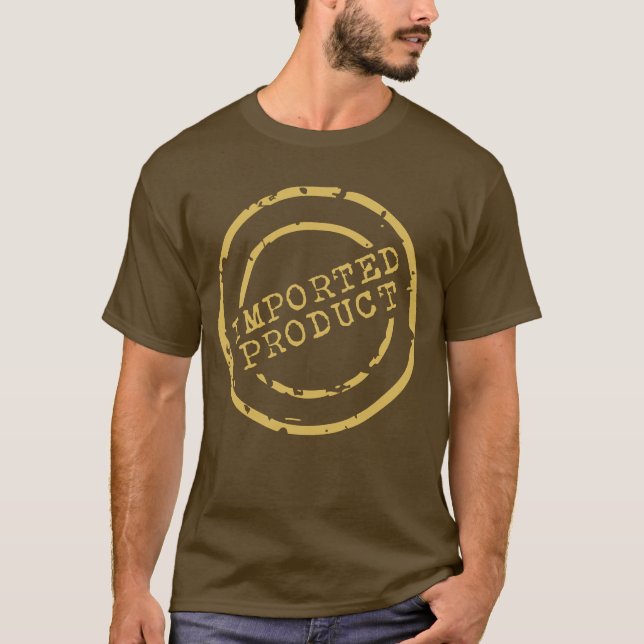 T-shirt Produit importé (hommes) (Devant)
