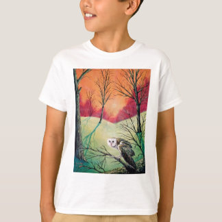 T-shirt Produits de hibou comportant "Soren : Hibou de Ga