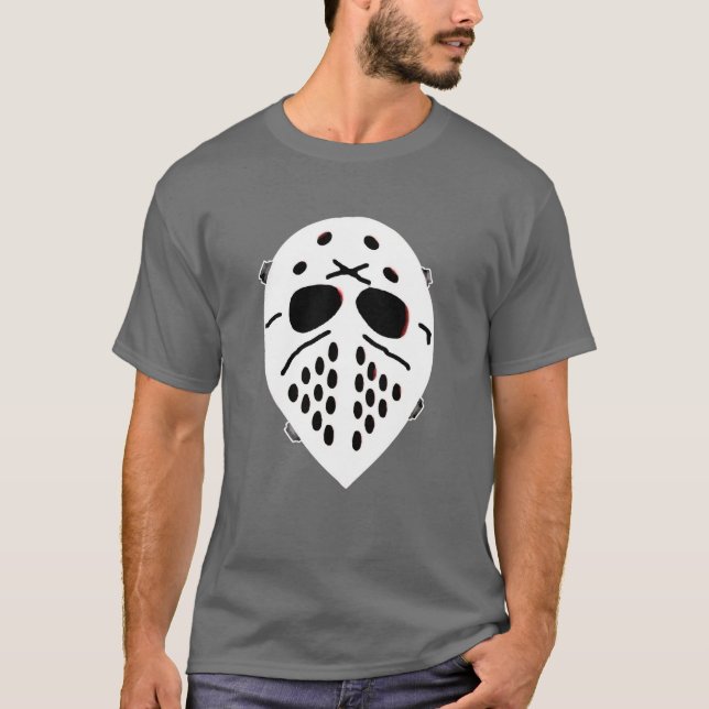 T-shirt Produits de masque de hockey déplaisant (Devant)