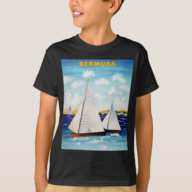 T-shirt Produits des Bermudes (Devant)