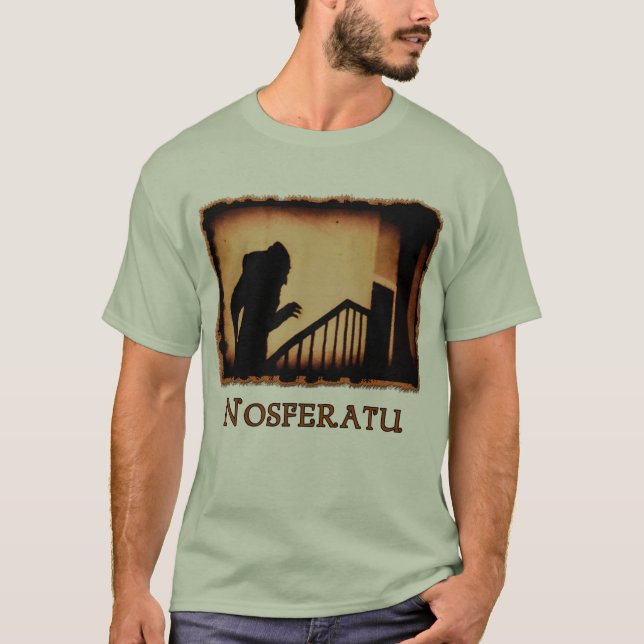 T-shirt Produits effrayants de vampire de Nosferatu (Devant)