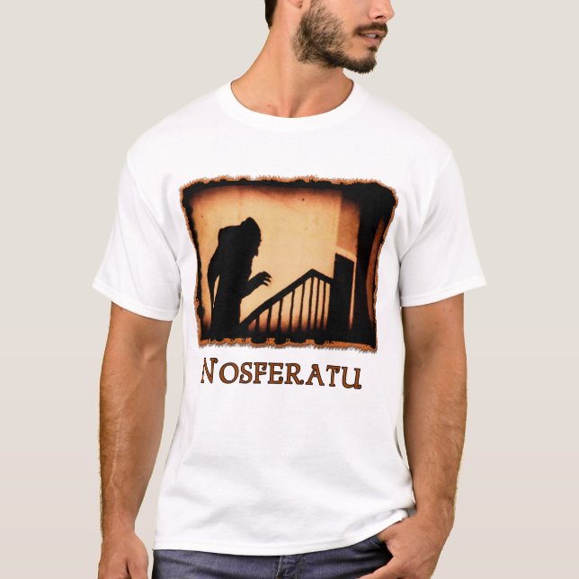 T-shirt Produits effrayants de vampire de Nosferatu (Devant)