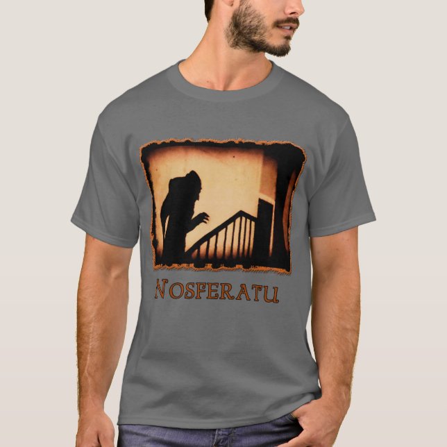 T-shirt Produits effrayants de vampire de Nosferatu (Devant)