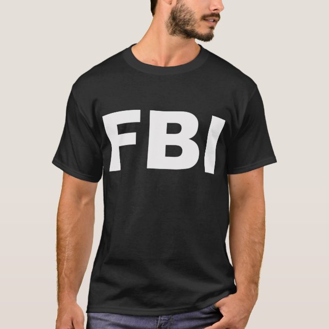 T-shirt Produits et conceptions de FBI ! (Devant)