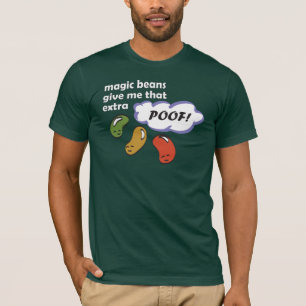 T-shirt Produits magiques d'haricot