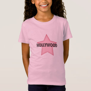 T-Shirt Produits rose Hollywood Star