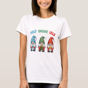 T-shirt Prof de algèbre Poly-gnome-ials Calcul Drôle Tapis