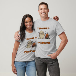 T-shirt Prof fantôme mignon L'enseignement est Spooktacula