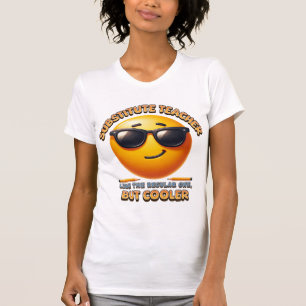 T-shirt Prof remplaçant cool