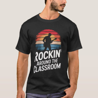T-shirt Prof rock dans la classe