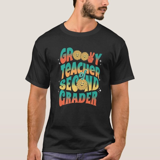 T-shirt Prof sympa de élève de seconde année Premier jour  (Devant)