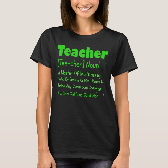 T-shirt Professeur (Devant)
