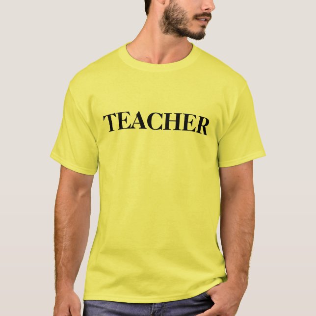 T-SHIRT PROFESSEUR (Devant)