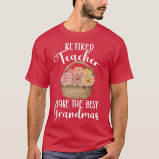 T-shirt Professeur à la retraite Meilleure grand-mère Ense