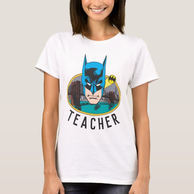 T-shirt Professeur à la tête de Batman (Devant)