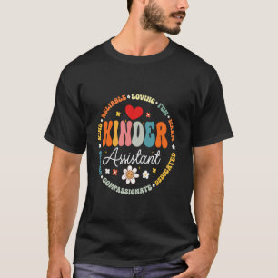 T-shirt Professeur adjoint d'école maternelle Groovy - Pre