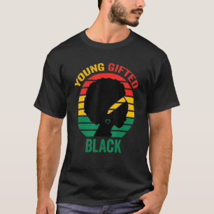 T-shirt Professeur Afro Queen Black Woman Retro Black Hist