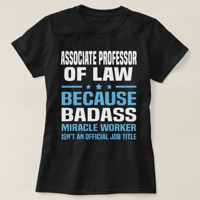 T-shirt Professeur agrégé de droit (Design devant)