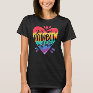 T-shirt Professeur Arc-En-Ciel Vous Êtes Un Arc-En-Ciel De