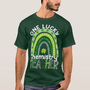 T-shirt Professeur chanceux de chimie Enseignant de la Sai