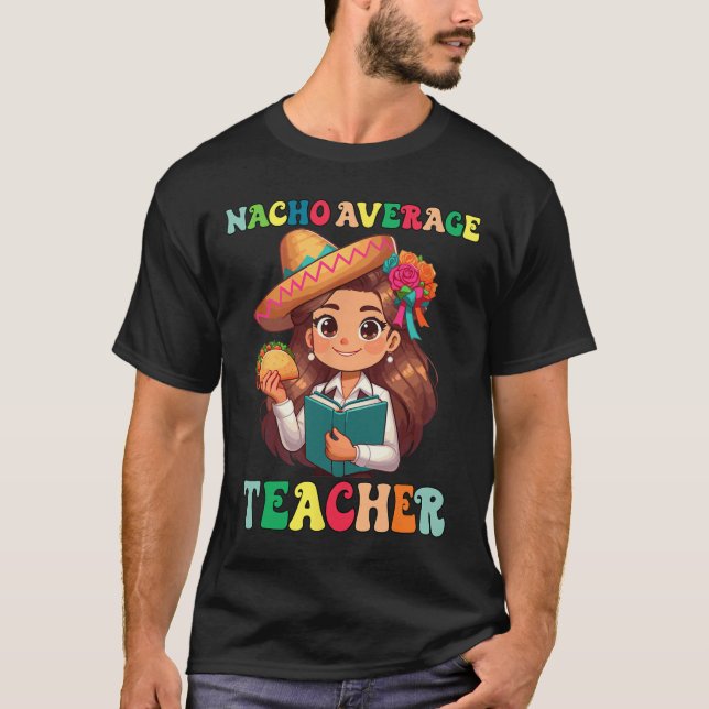 T-shirt Professeur d'appréciation Nacho Professeur Moyen C (Devant)
