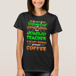 T-shirt Professeur d'archéologie de déguisement d'Hallowee