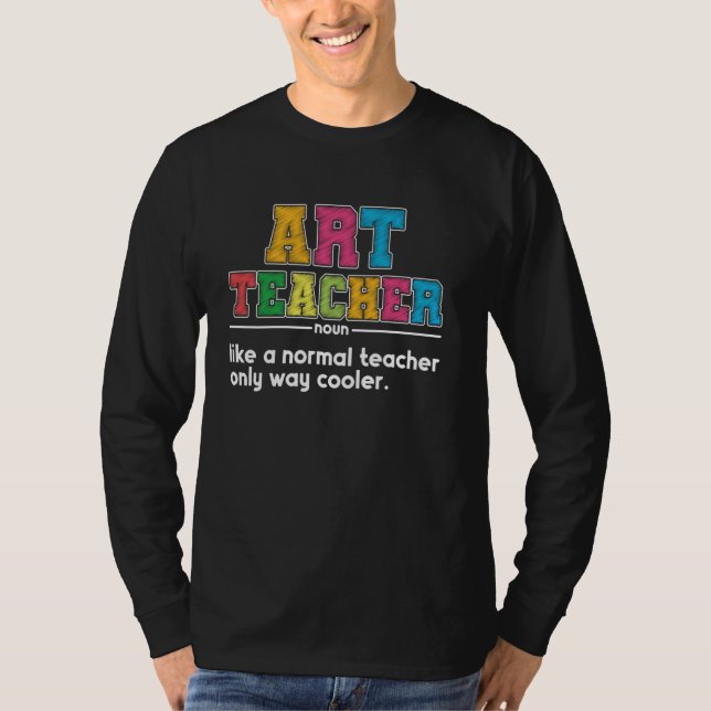 T-shirt Professeur d'art (Devant)