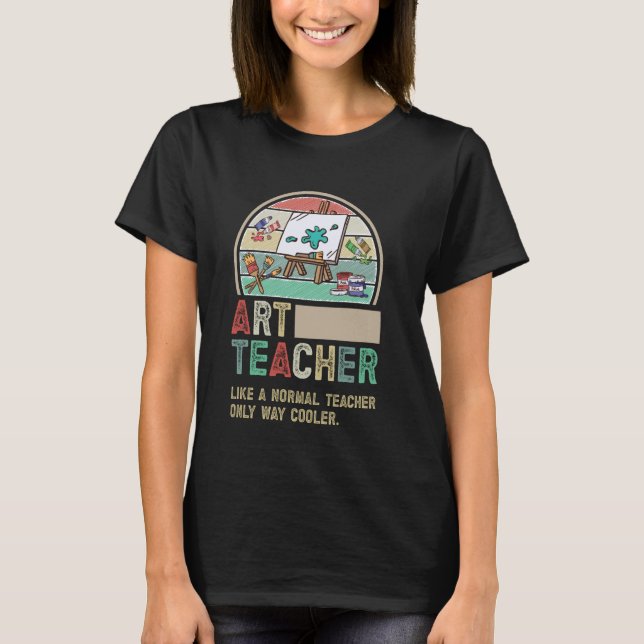 T-shirt Professeur d'art (Devant)