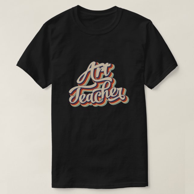T-shirt professeur d'art (Design devant)