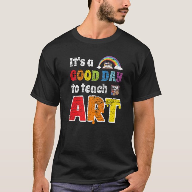 T-shirt Professeur d'art Arts Enseignement (Devant)