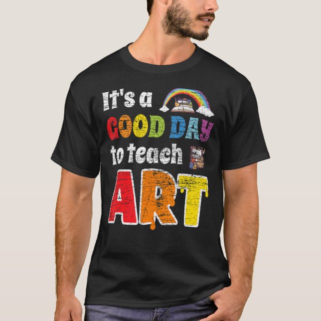 T-shirt Professeur d'art Arts Enseignement (Devant)