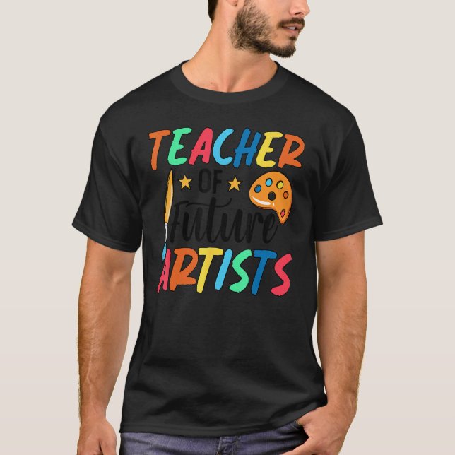 T-shirt Professeur d'art Enseignement de l'art - Professeu (Devant)