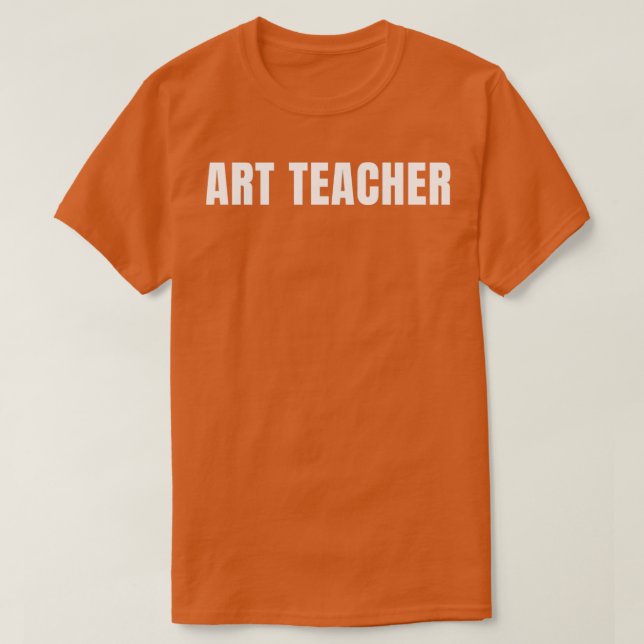 T-shirt Professeur d'art Funny Titre du travail Profession (Design devant)