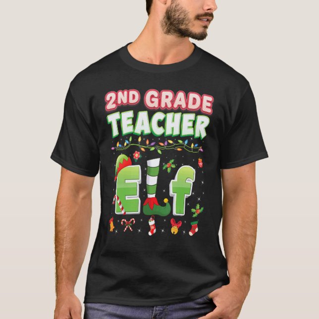 T-shirt Professeur de 2e année Elfe Sweater de Lumière de  (Devant)
