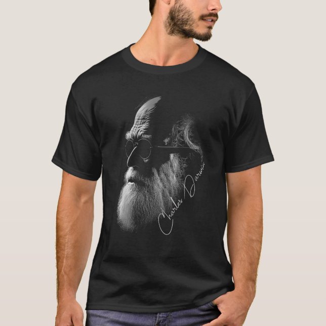 T-shirt professeur de biologie athée  (Devant)
