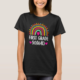 T-shirt Professeur de brigade de première année Arc-en-ci