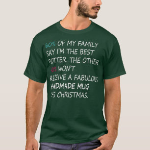 T-shirt Professeur de céramique