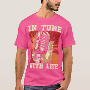 T-shirt Professeur de chant a cappella Musique Voix Opéra