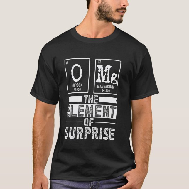 T-shirt Professeur de chimie (Devant)