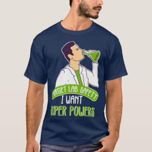 T-shirt Professeur de chimie de science-puissance