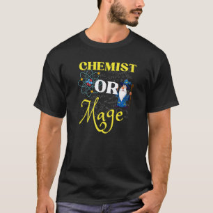 T-shirt Professeur de chimie ou mage Alchimie ou professeu